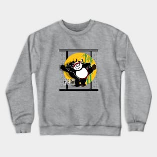 Martial Arts Panda Crewneck Sweatshirt